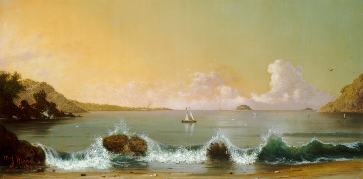 Rio de Janeiro -bugten af Martin Johnson Heade