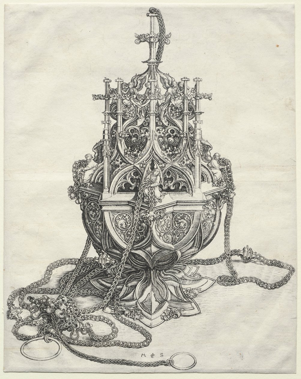 En røgelseskar af Martin Schongauer