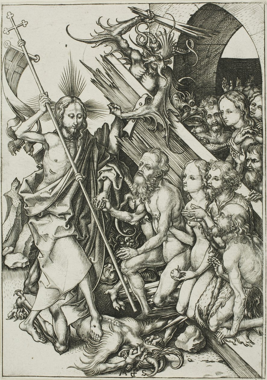 Kristus i limbo, fra The Passion af Martin Schongauer