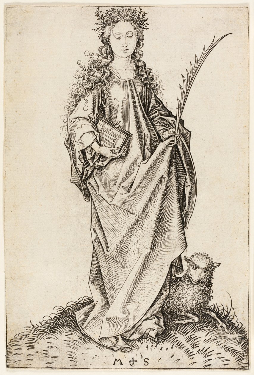 Agnes af Martin Schongauer