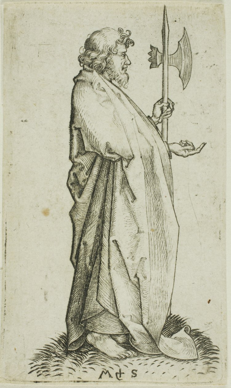 Matthias, fra Apostlene af Martin Schongauer
