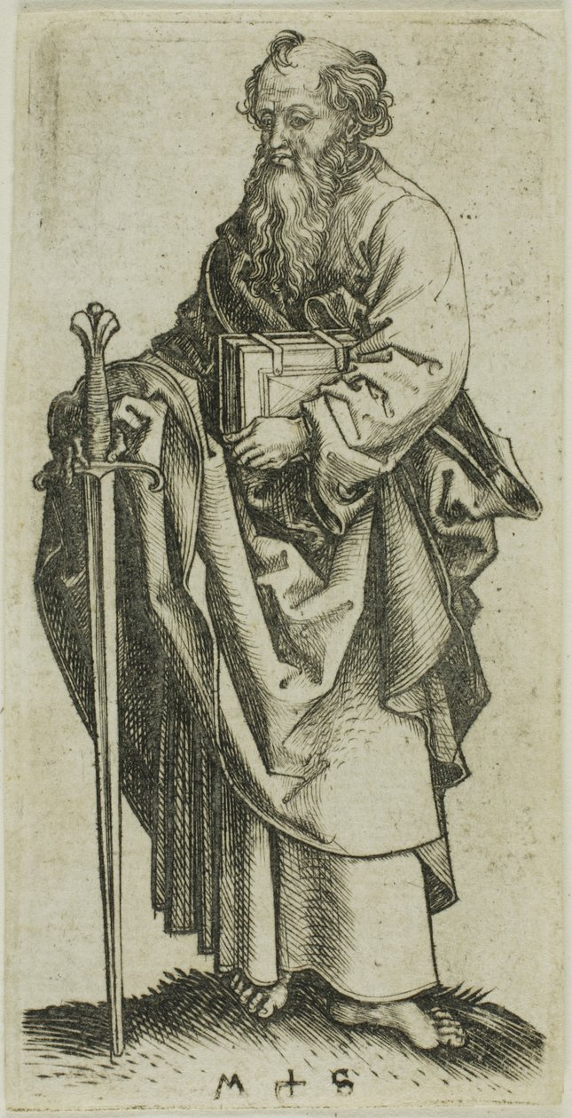 Paulus, fra Apostlene af Martin Schongauer