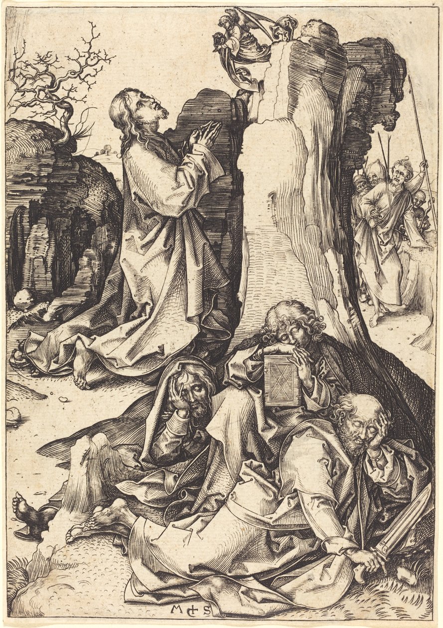 Kvalen i haven af Martin Schongauer