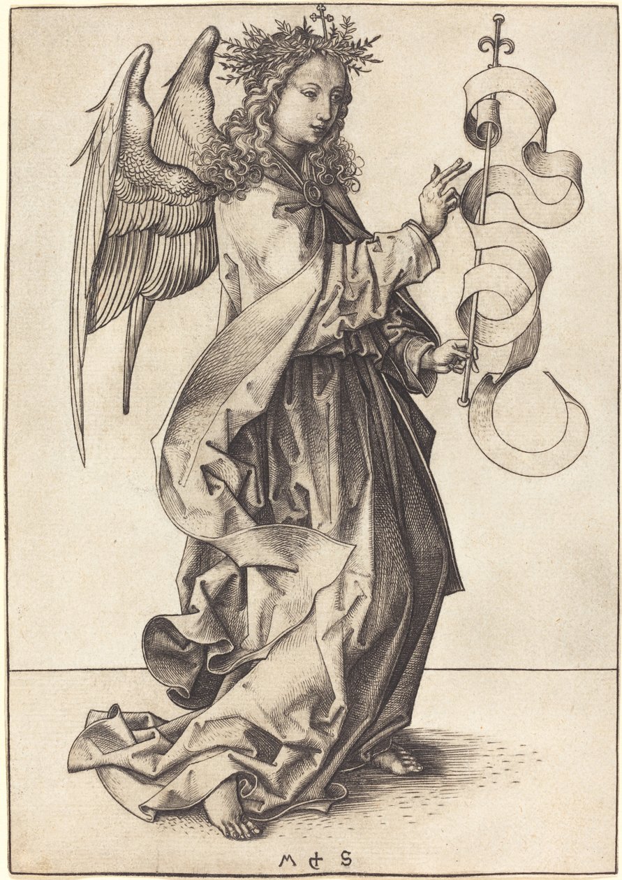 Ærkeenglen Gabriel af Martin Schongauer