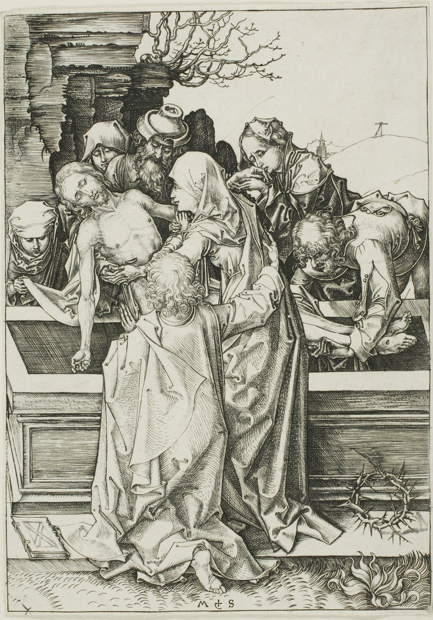 Begravelsen af Martin Schongauer