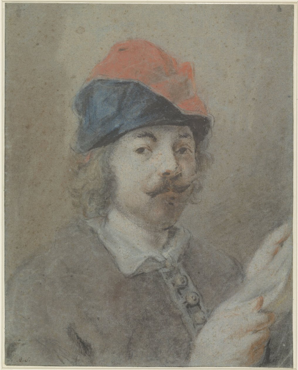 Portræt af Jacques Jordaens af Martinus Schouman
