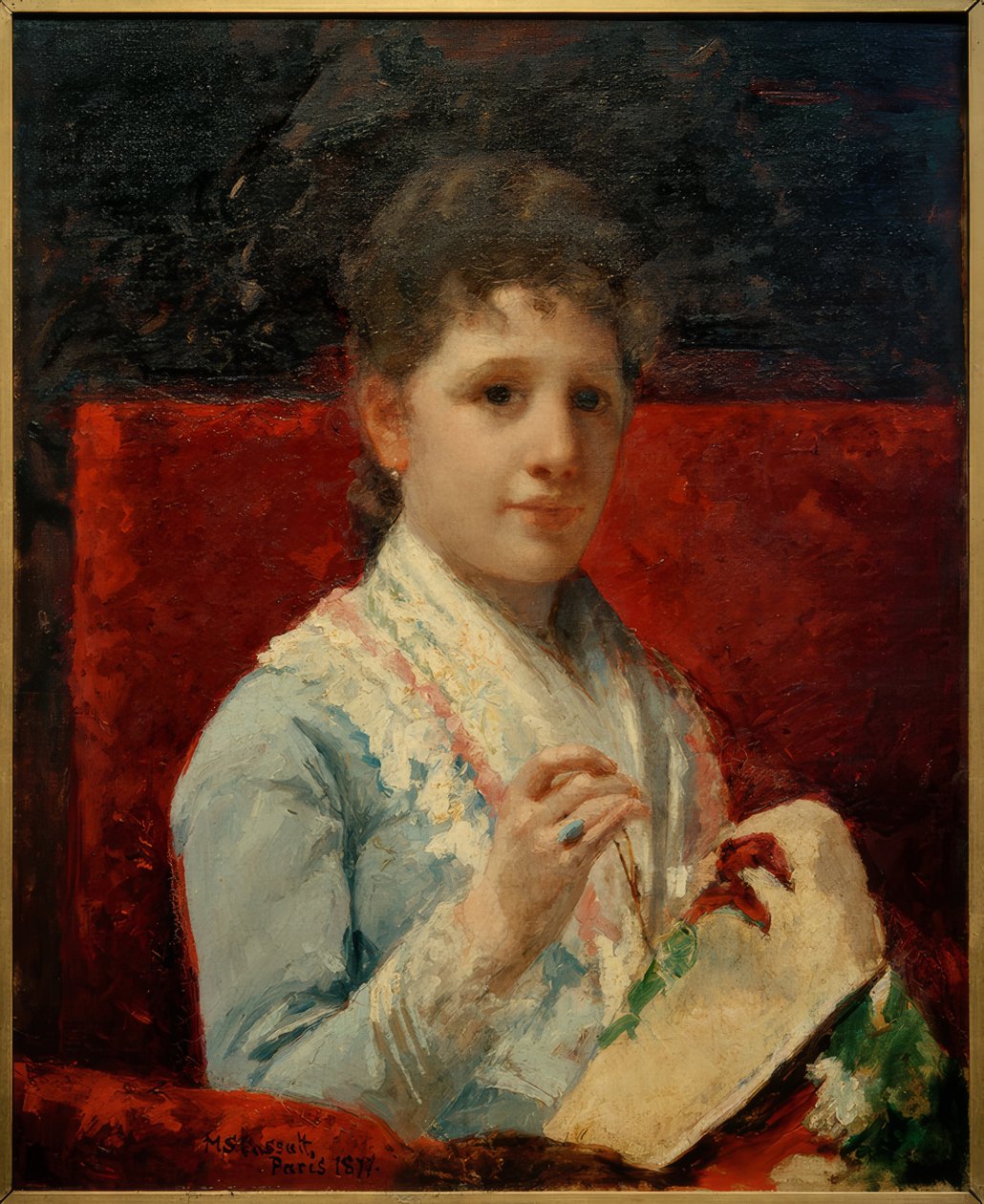 Mary Ellison broderer af Mary Cassatt