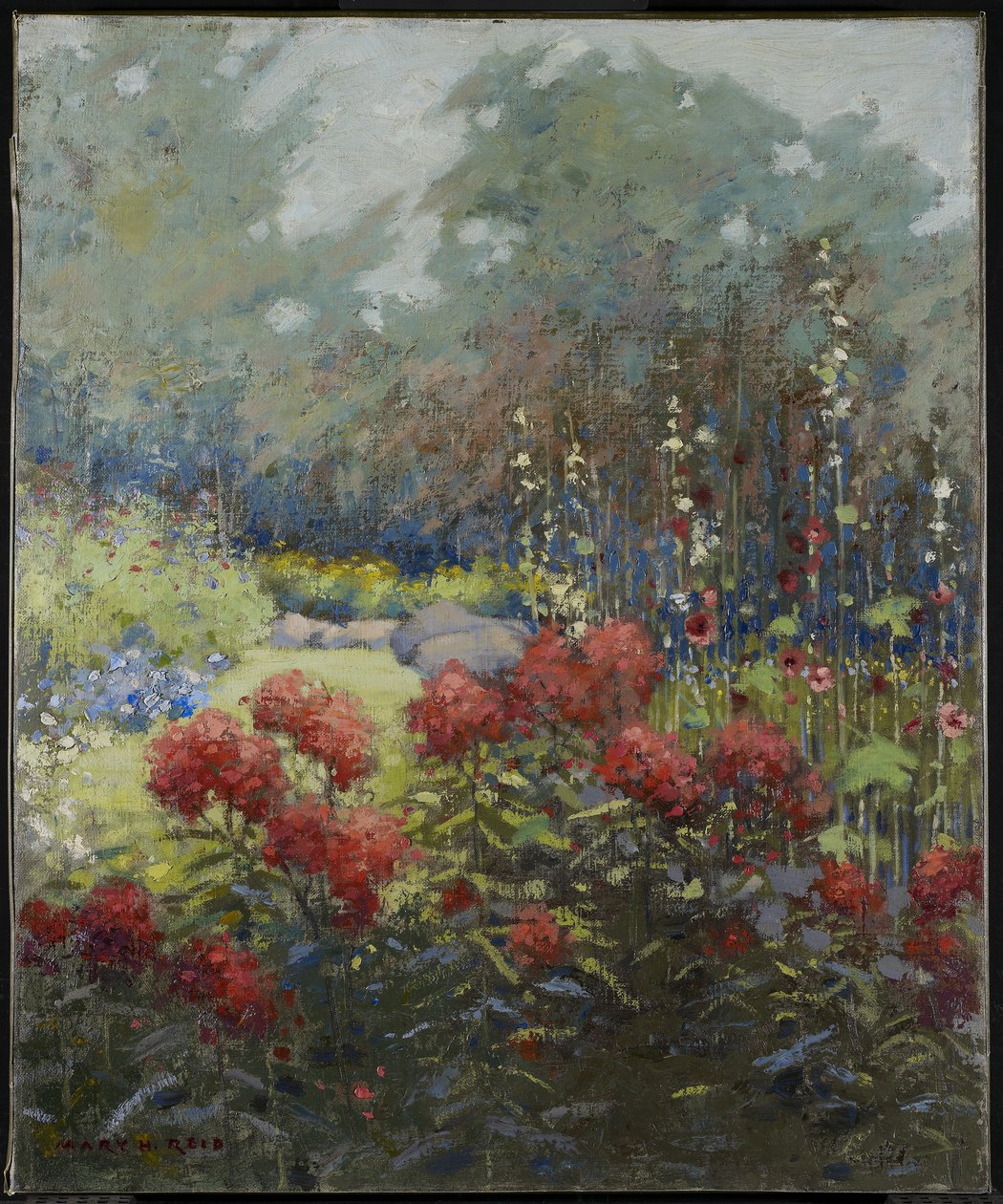 En have i september, ca. 1894 af Mary Hiester Reid