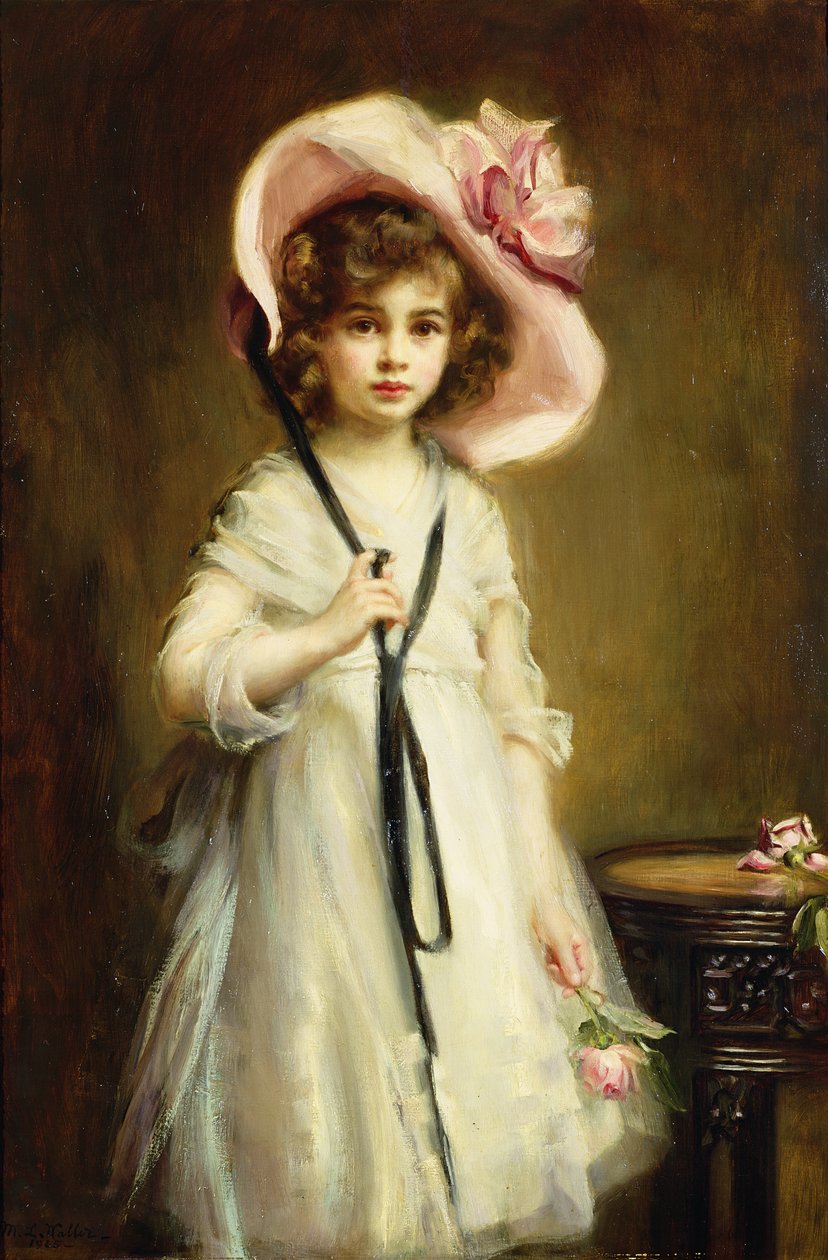 Portræt af Nancy Tooth, 1905 af Mary Lemon Waller