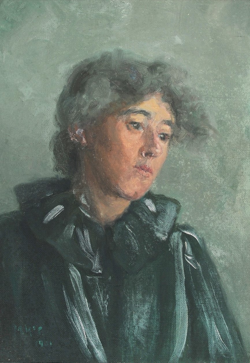 Portræt af Emily Bottomley, 1901 af Mary McCrossan