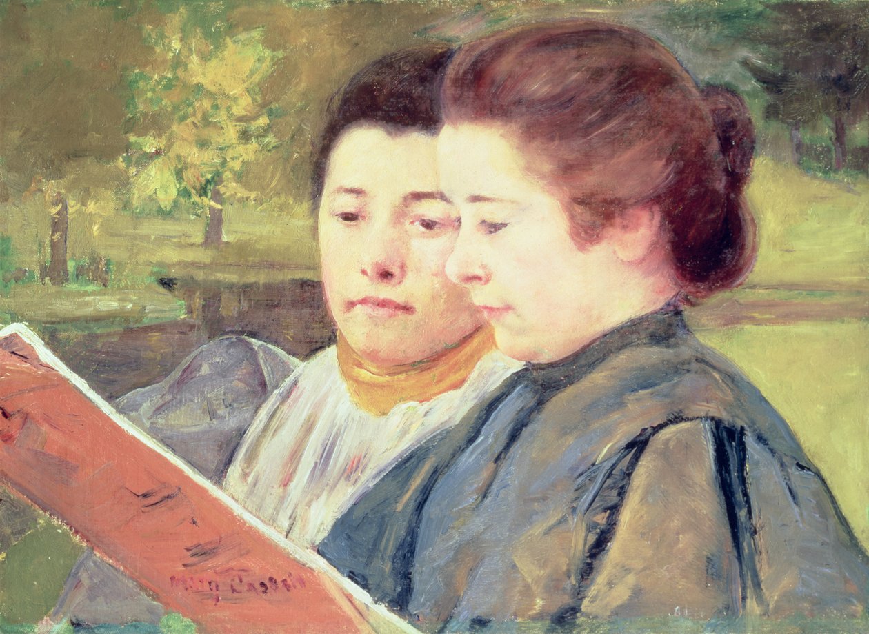 Kvinder læser af Mary Cassatt