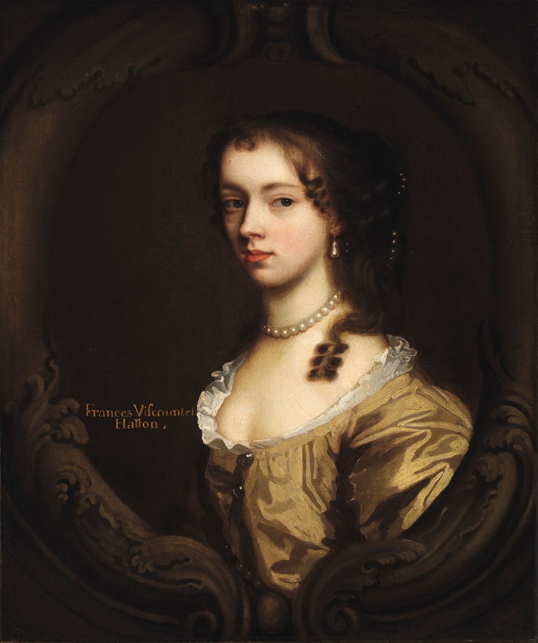 Viscountess Frances Hatton af Mary Beale