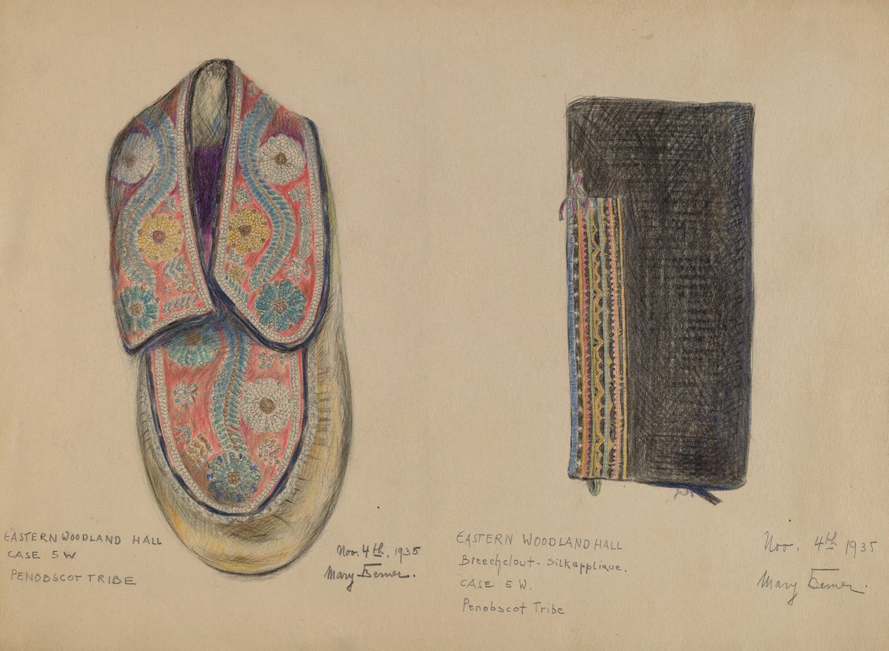 Moccasin af Mary Berner