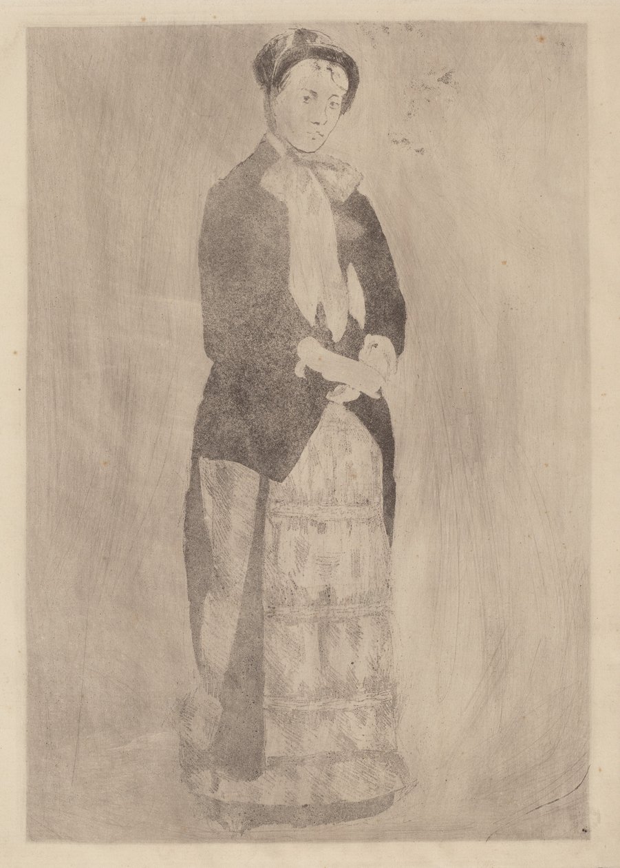 Eftermiddagspromenade, ca. 1881. af Mary Cassatt