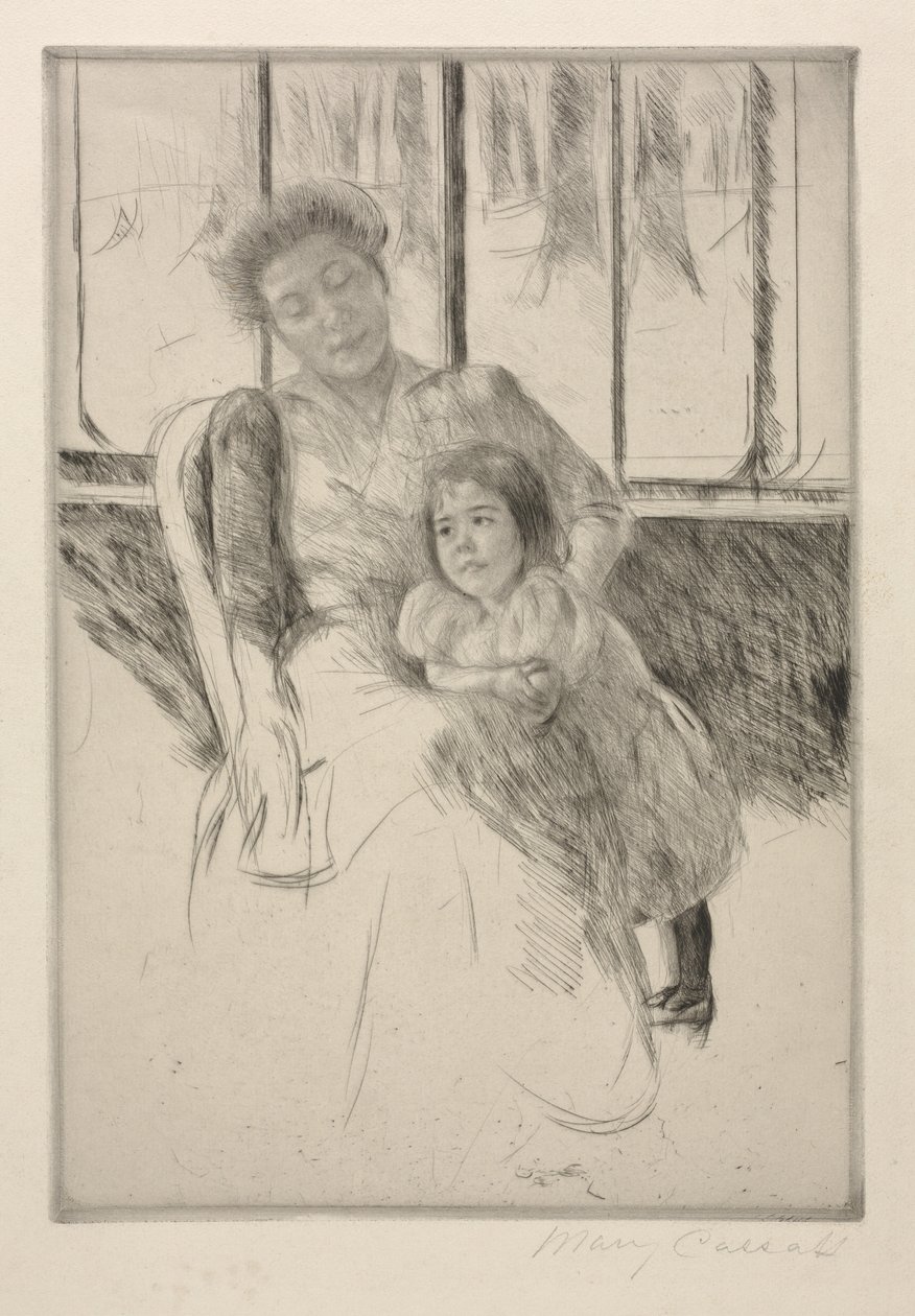 I konservatoriet, ca. 1901. af Mary Cassatt