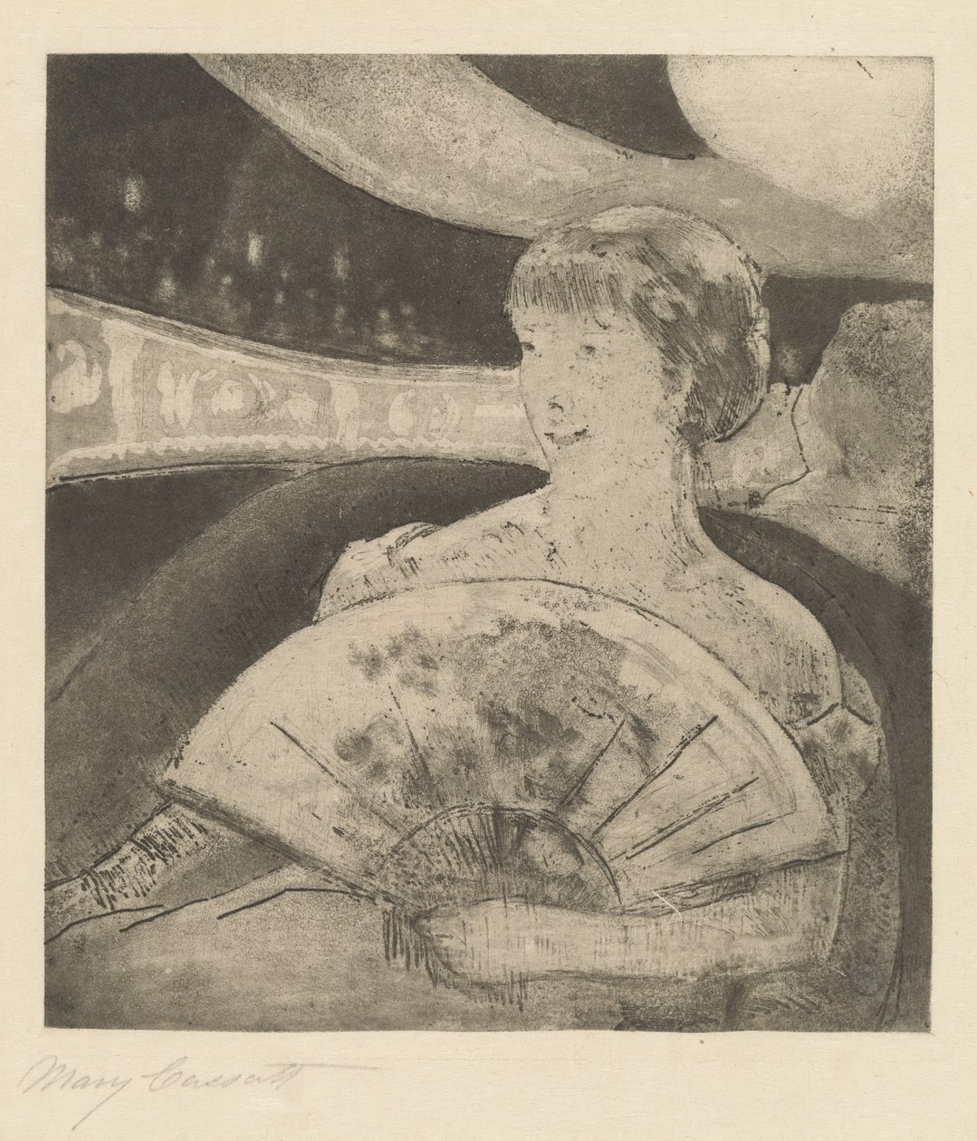 I operaboksen (nr. 3) af Mary Cassatt