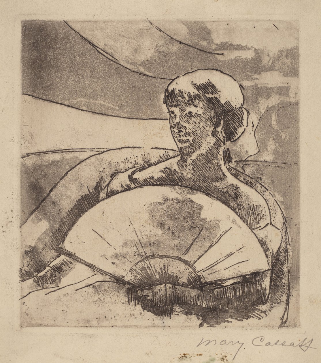 I operaboksen (nr. 3) af Mary Cassatt