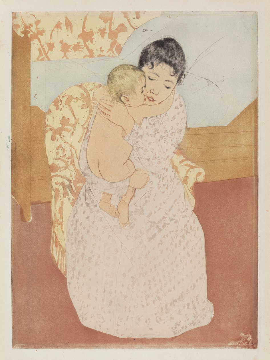 Moderkærtegn, 1890-1891. af Mary Cassatt