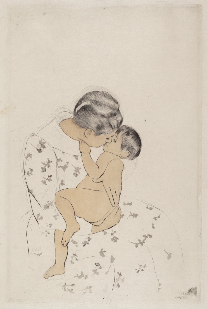 Mors kys af Mary Cassatt