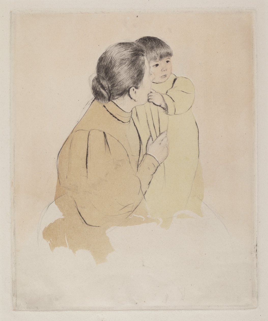 Bondemoder og Barn af Mary Cassatt