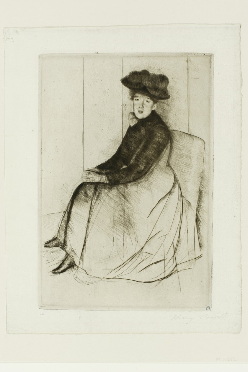Afspejling af Mary Cassatt