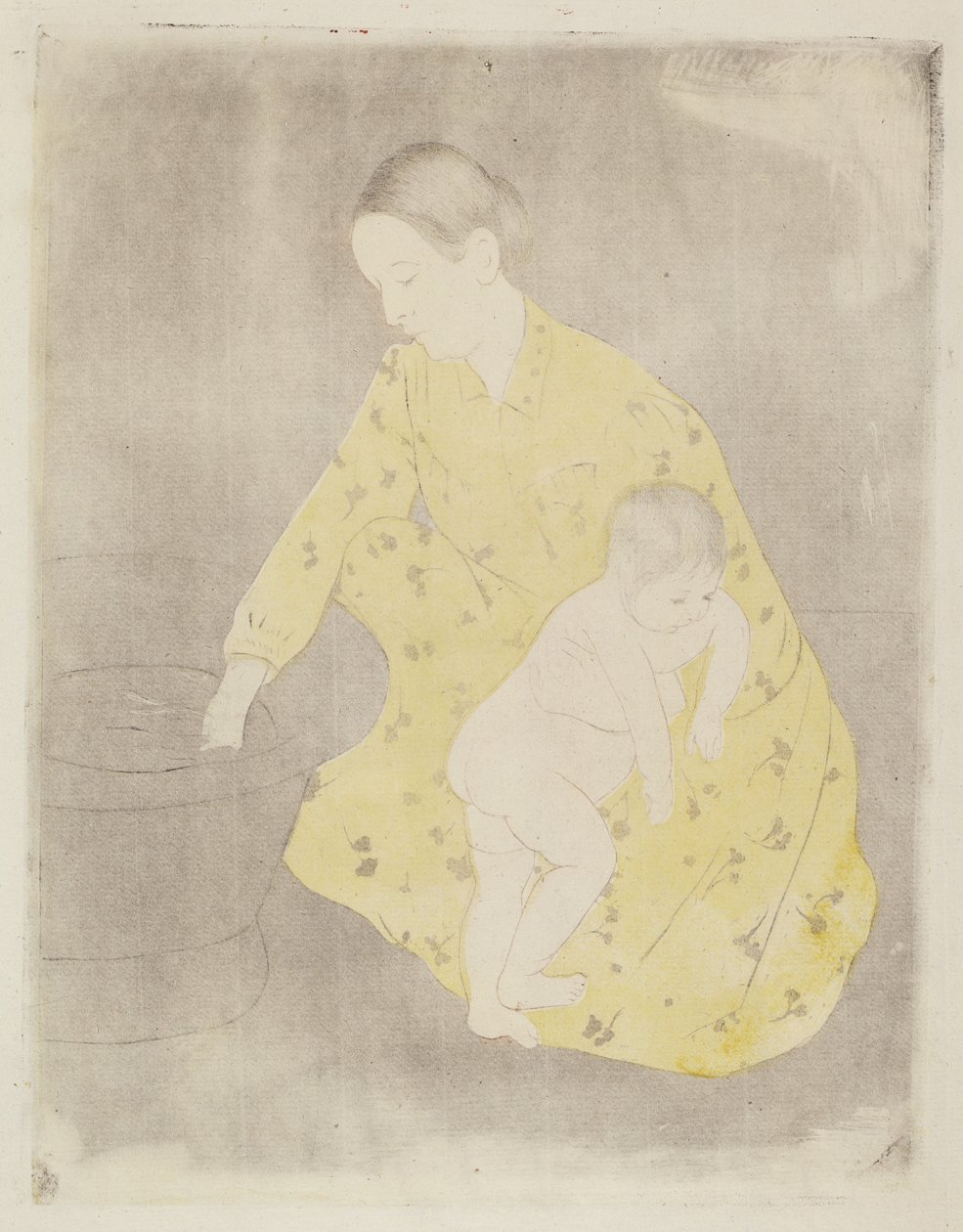 Badet af Mary Cassatt