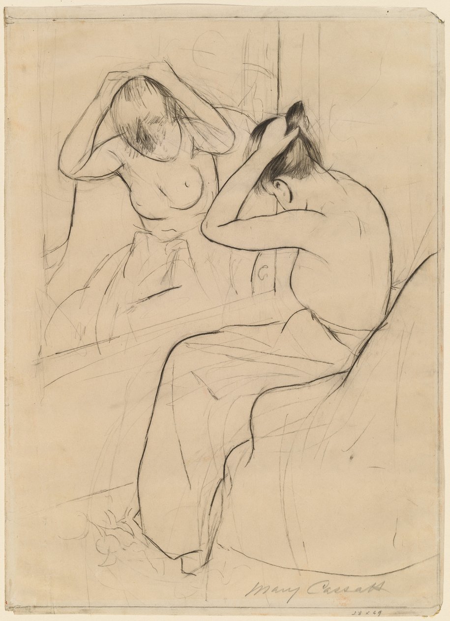 Coiffuren af Mary Cassatt
