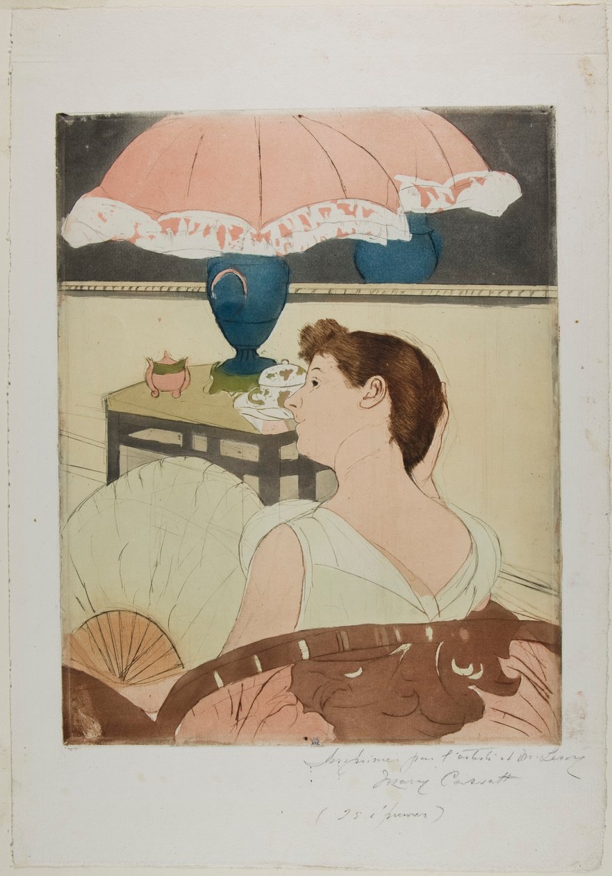 Lampen af Mary Cassatt