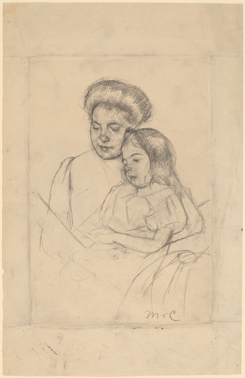 Billedbogen nr. 1, ca. 1901. af Mary Cassatt