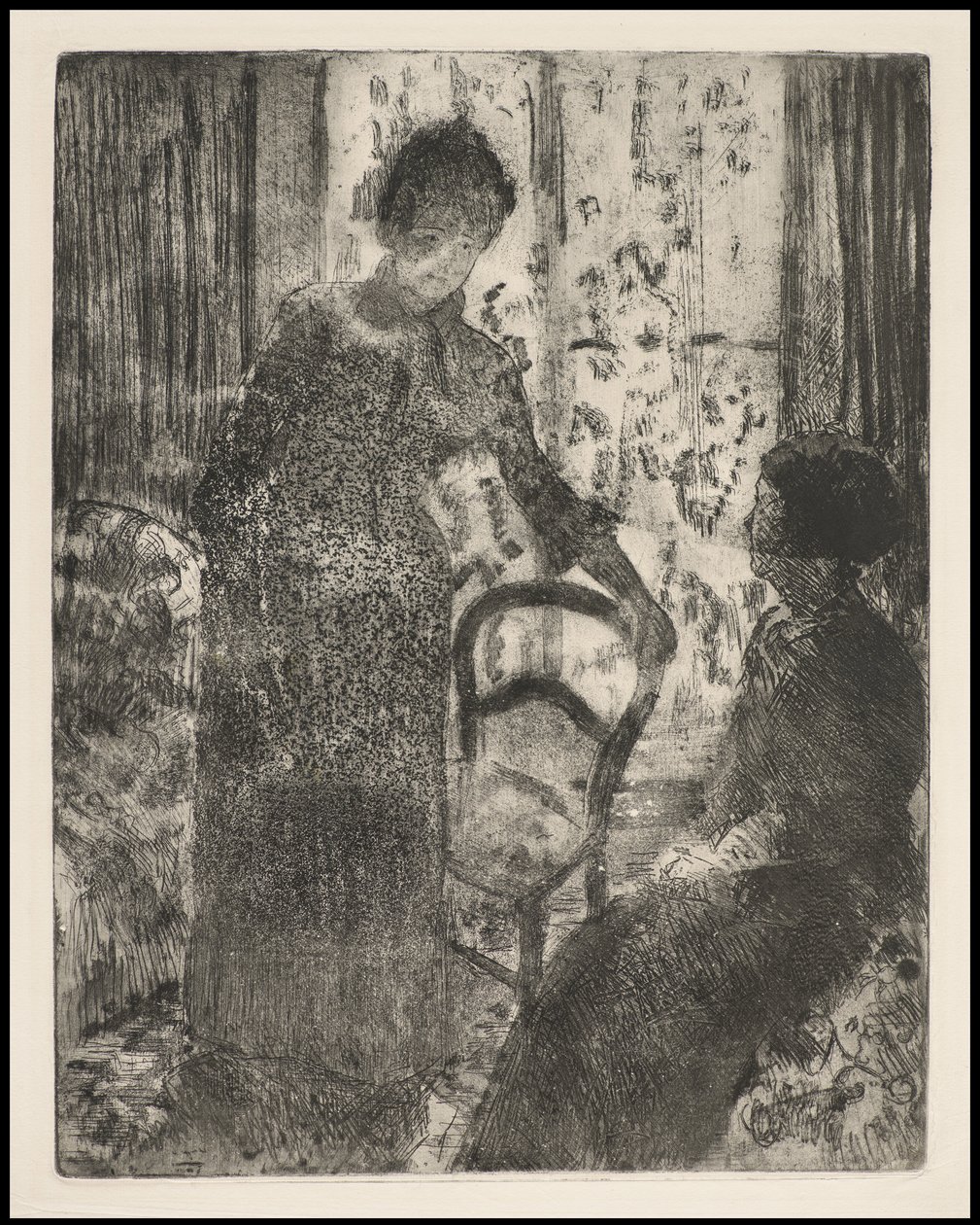 Besøget, c.1881 af Mary Cassatt