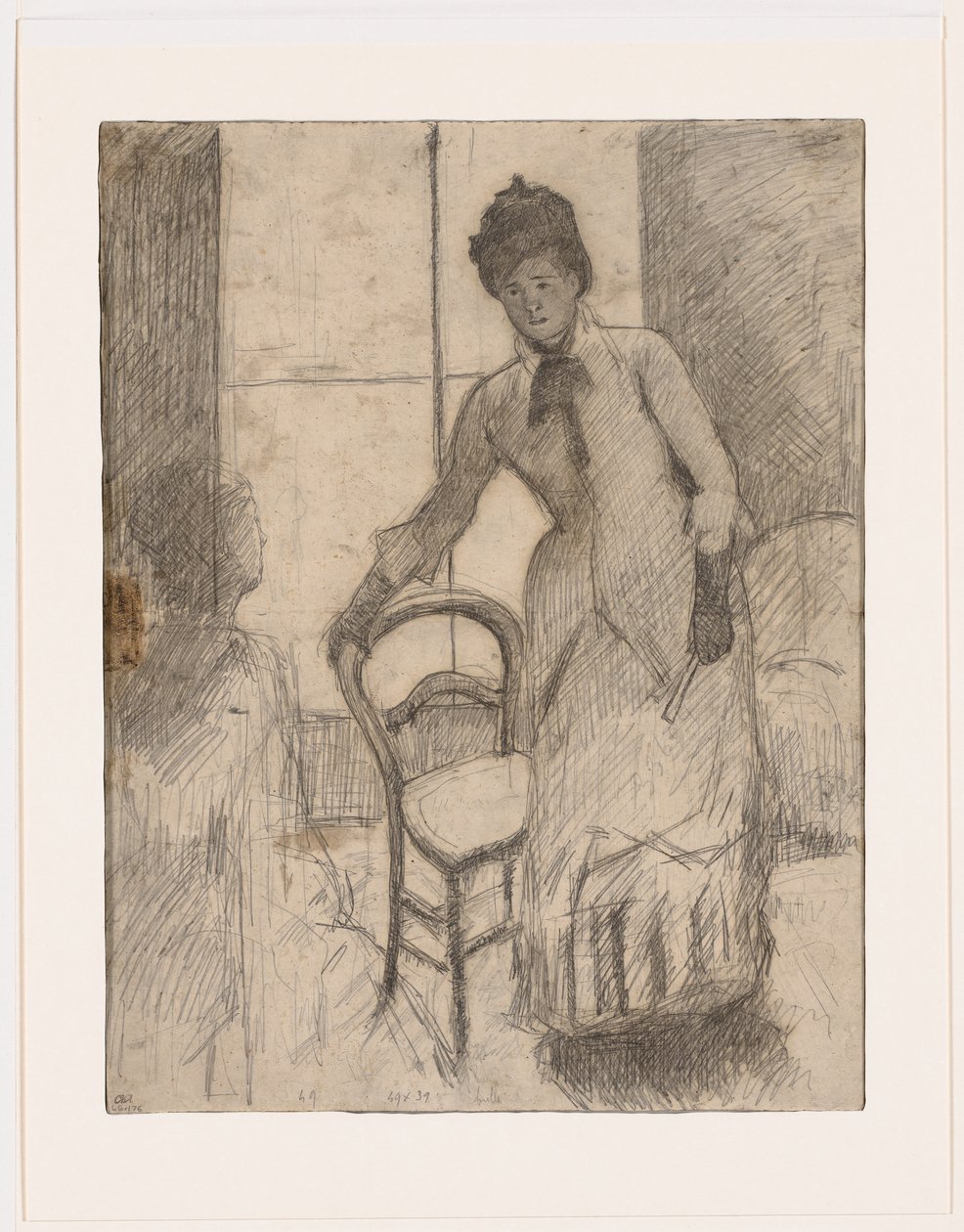 Den besøgende af Mary Cassatt