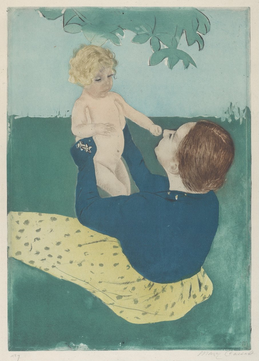Under hestekastanjetræet af Mary Cassatt