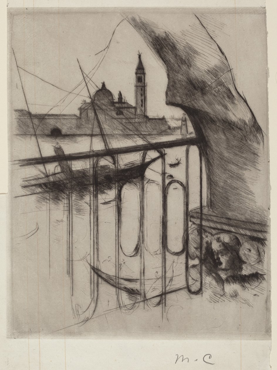 Udsigt over Venedig af Mary Cassatt