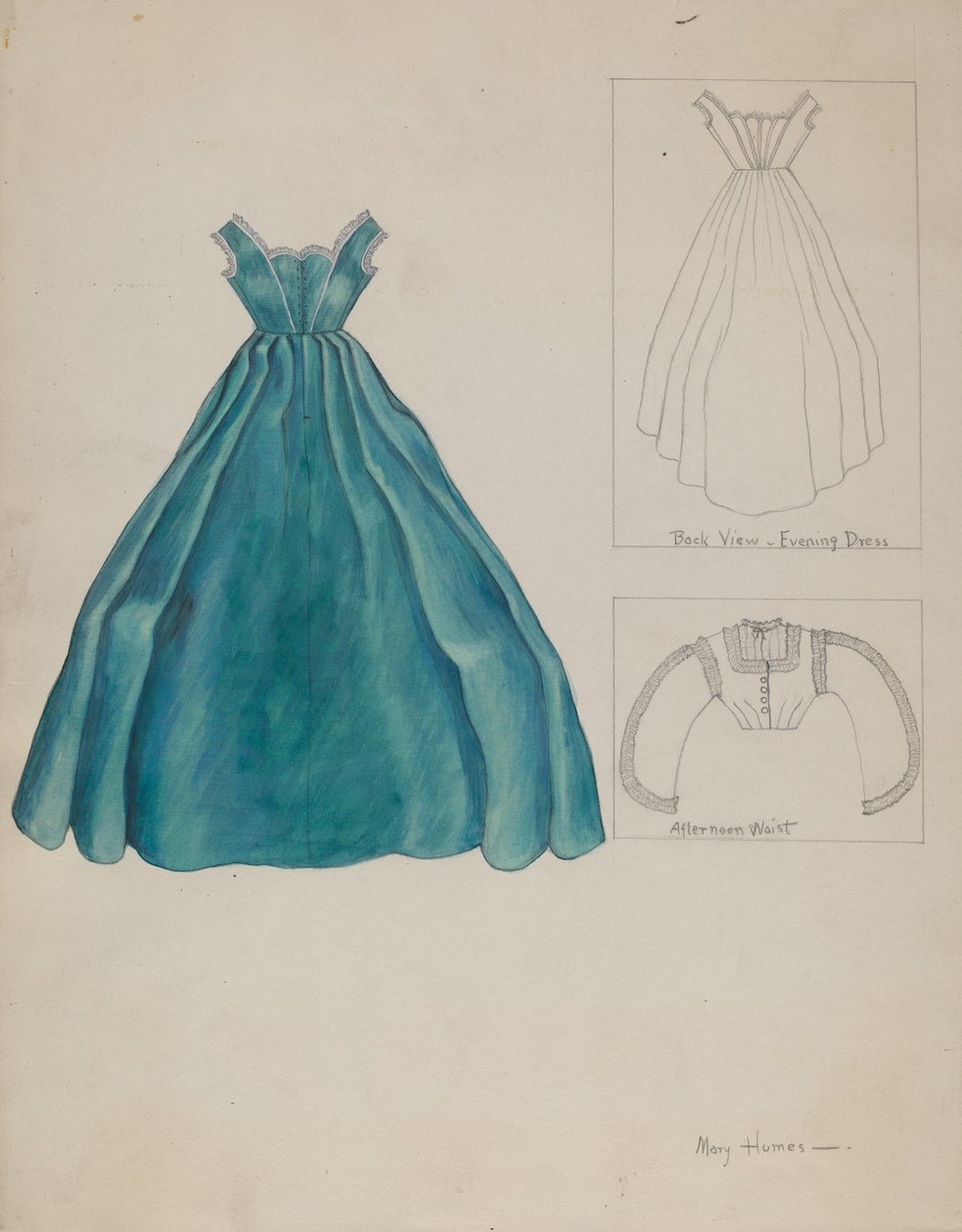 Kostume, ca. 1937. af Mary E Humes