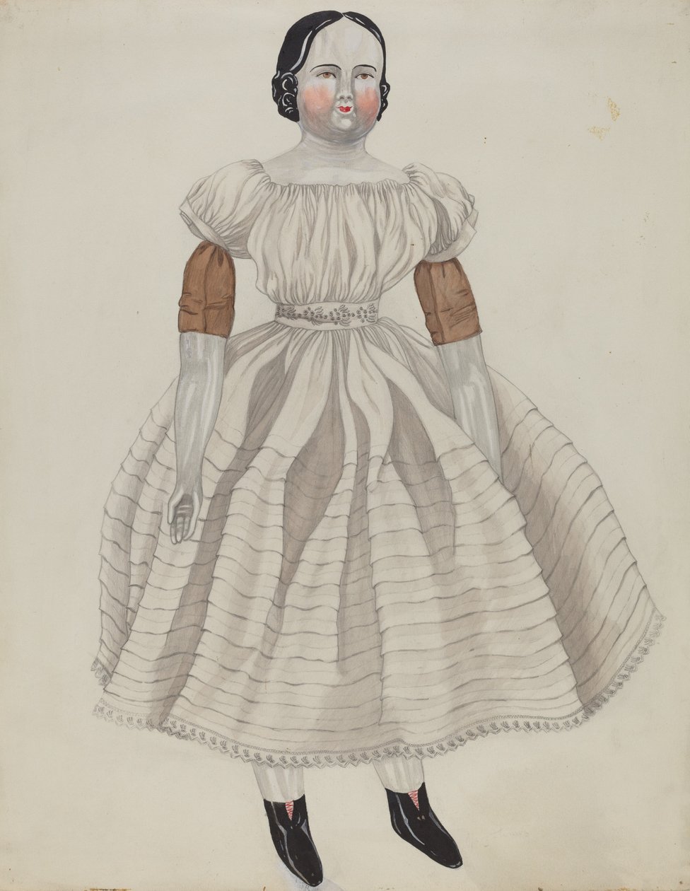 Doll - Ann Blairs, c. 1936. af Mary E Humes