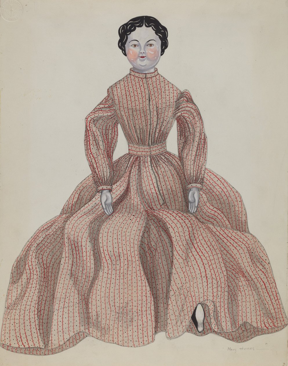Dukke - Lulu, ca. 1936. af Mary E Humes