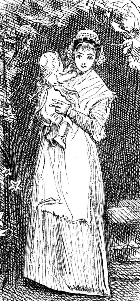 En mor, der nusser sit barn af Mary Ellen Edwards