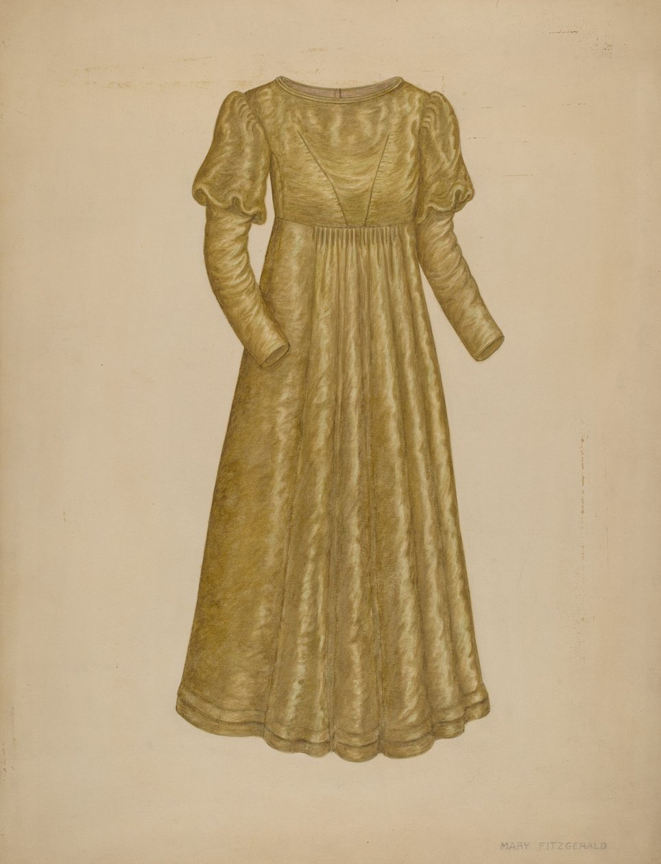 Brudekjole, 19351942. af Mary Fitzgerald