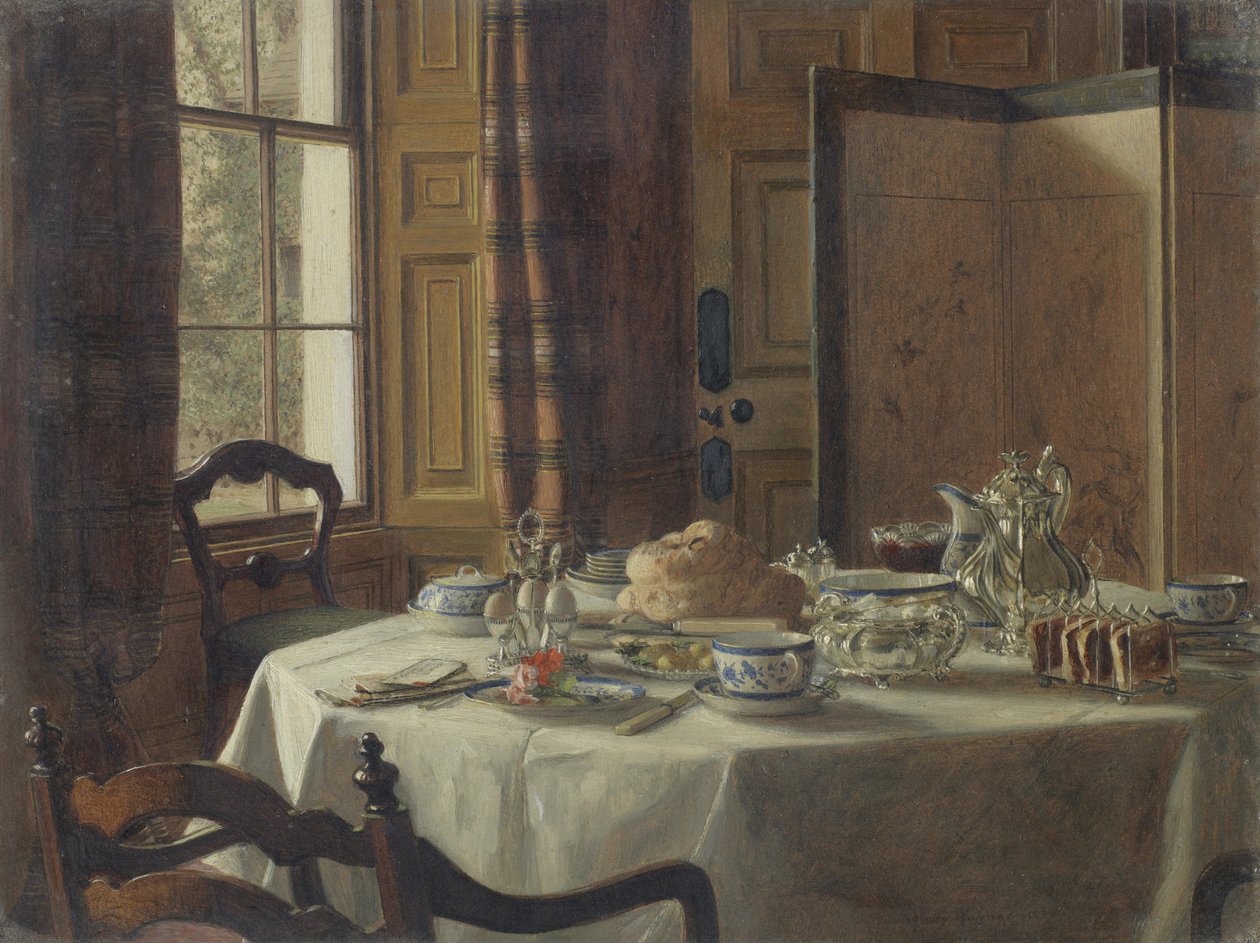 Morgenmad, 1880. af Mary Hayllar