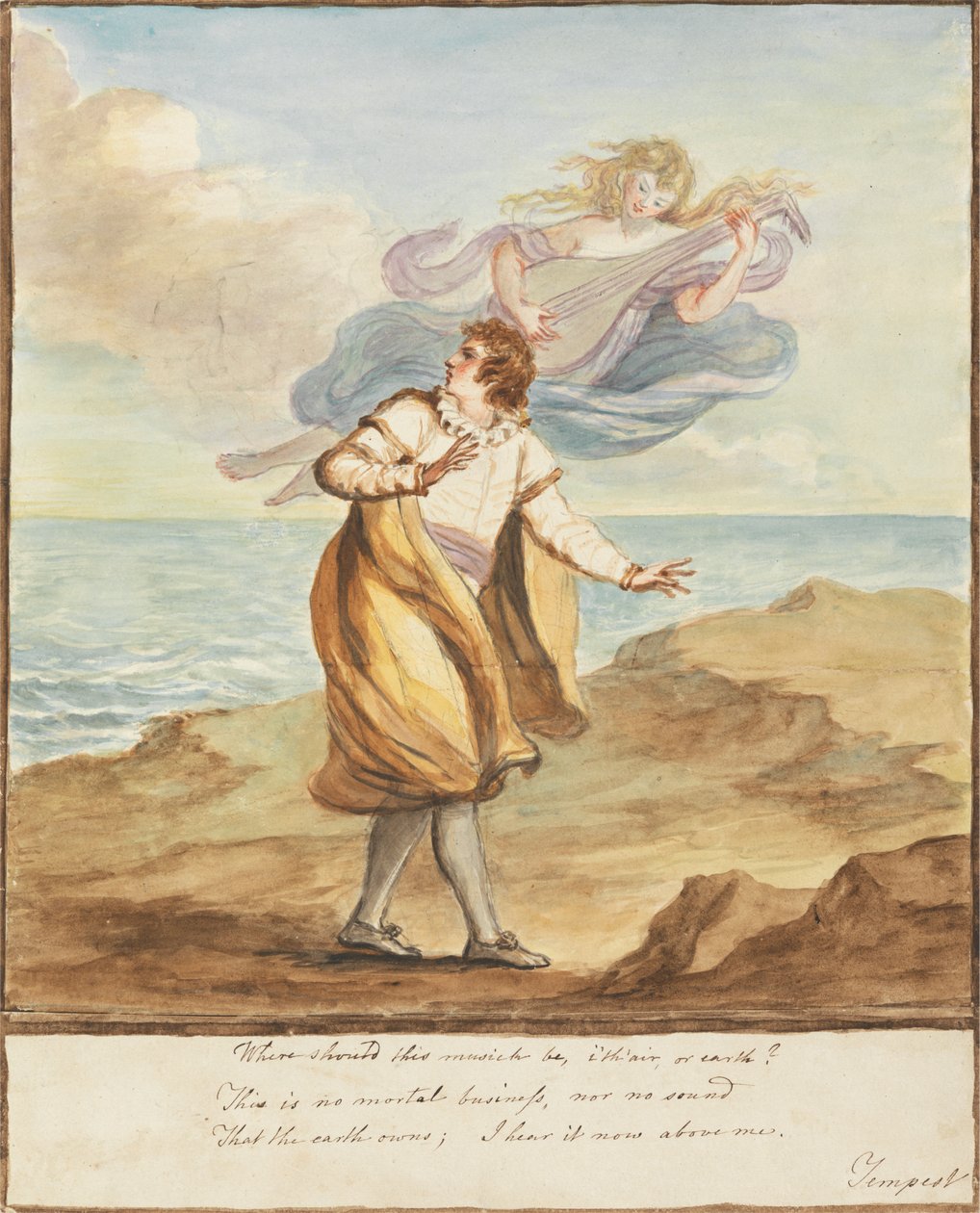 Ferdinand og Ariel af Mary Hoare