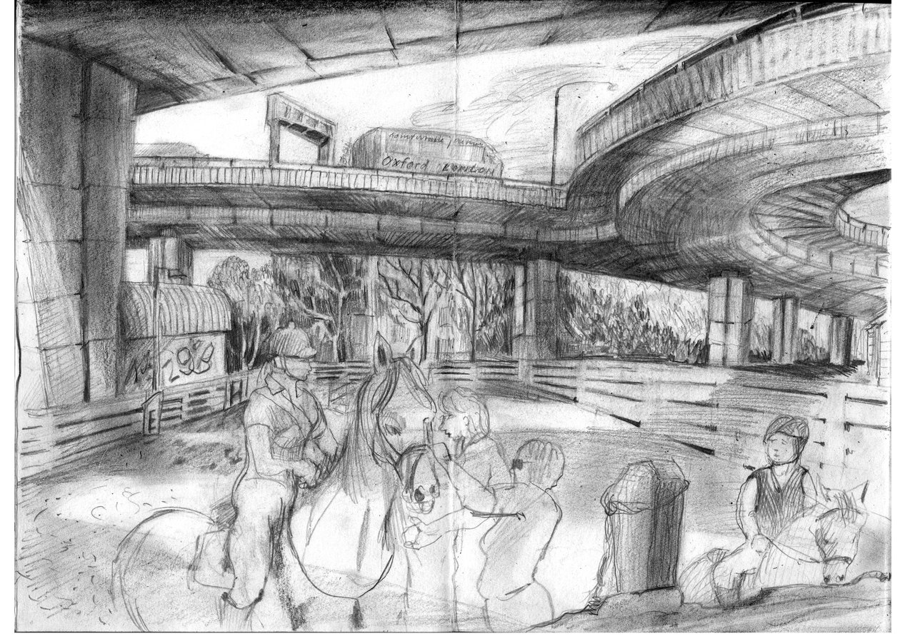 Ridning under Westway af Mary Kuper