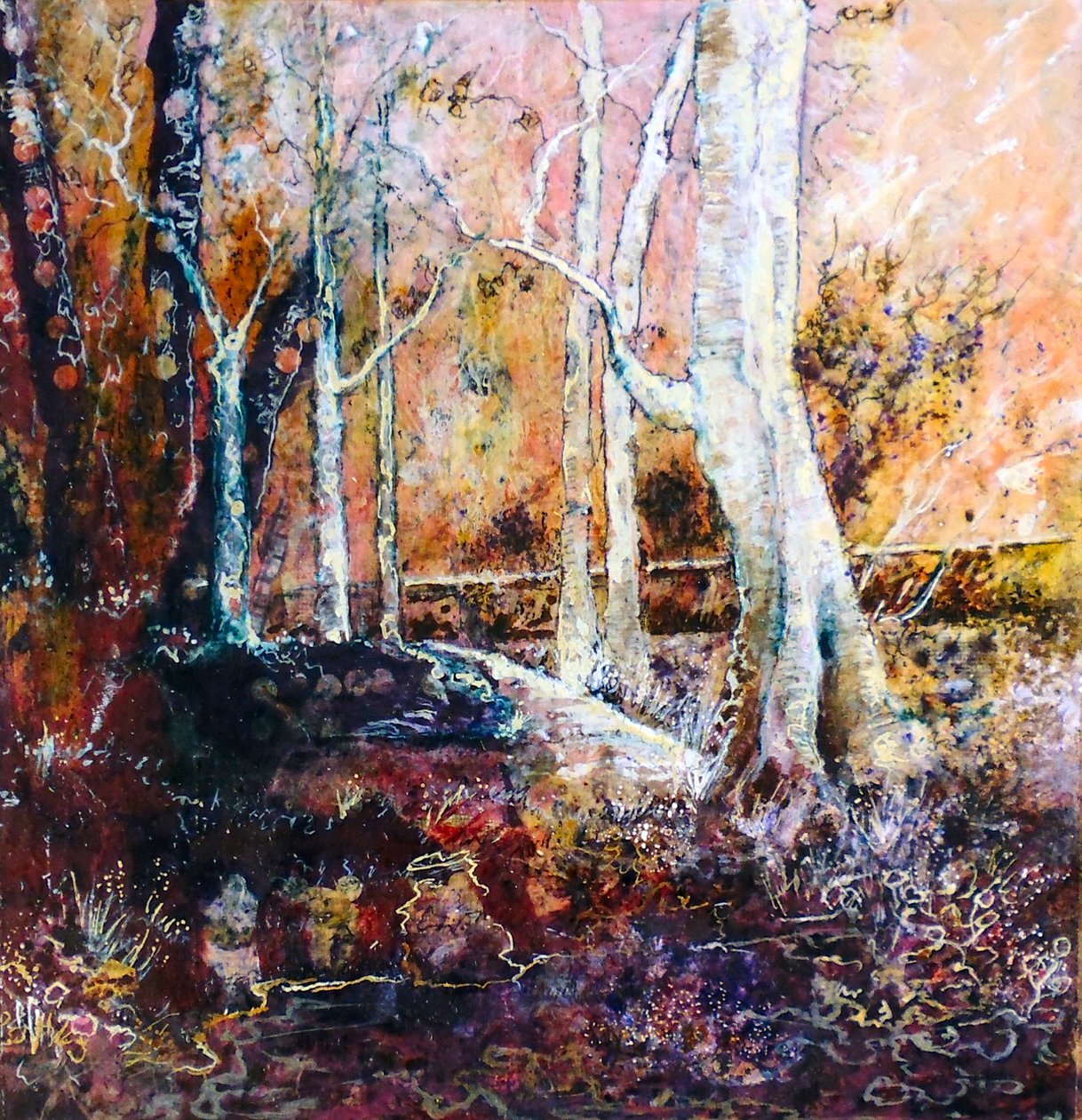 Winter forest af Mary Smith