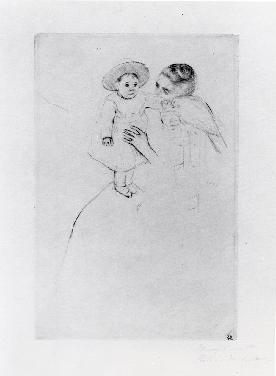 Helene af Septeuil af Mary Stevenson Cassatt