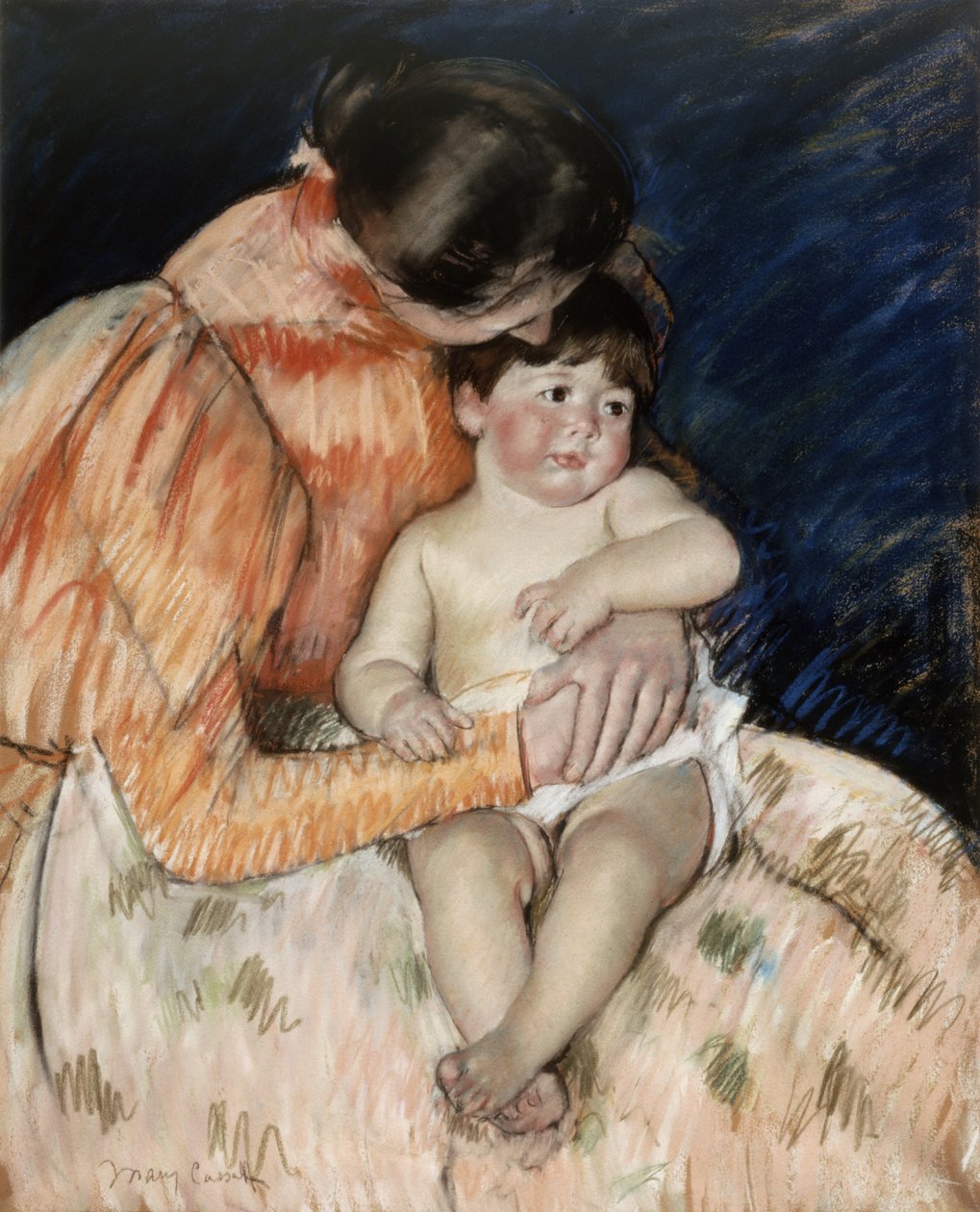 Mor og Barn af Mary Stevenson Cassatt