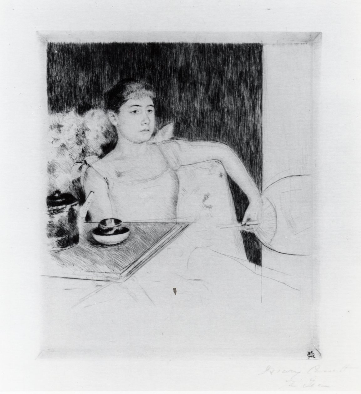 Te af Mary Stevenson Cassatt
