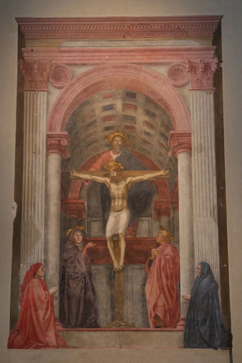 Den hellige treenighed af Masaccio