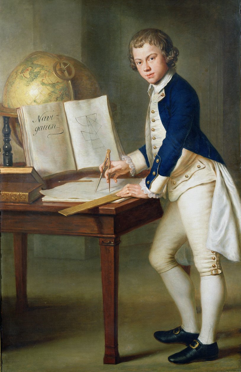 Portræt af en Midshipman af Mason Chamberlain