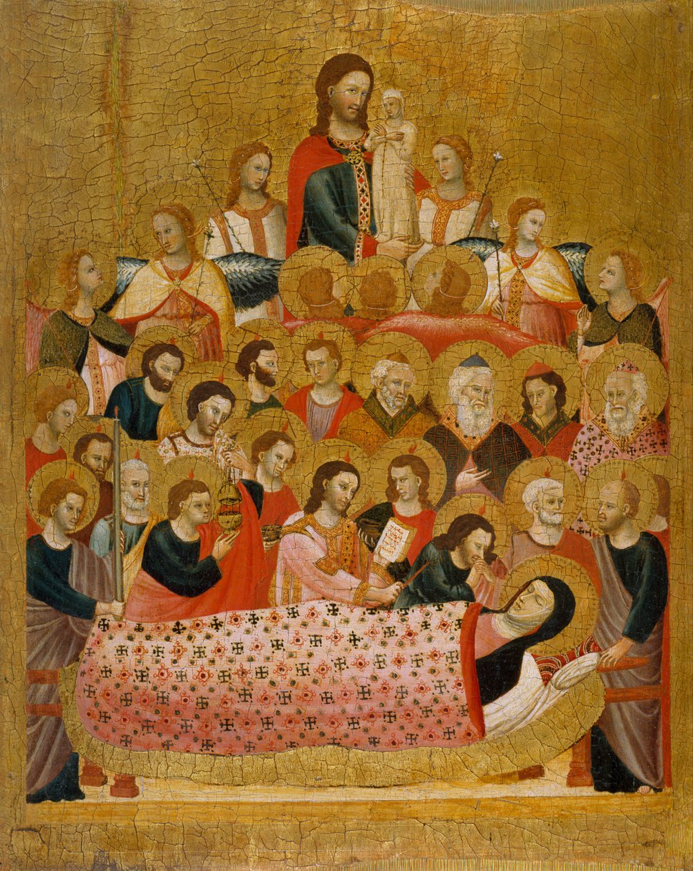 Jomfru Marias Dommedag af Master of Cini the Madonna