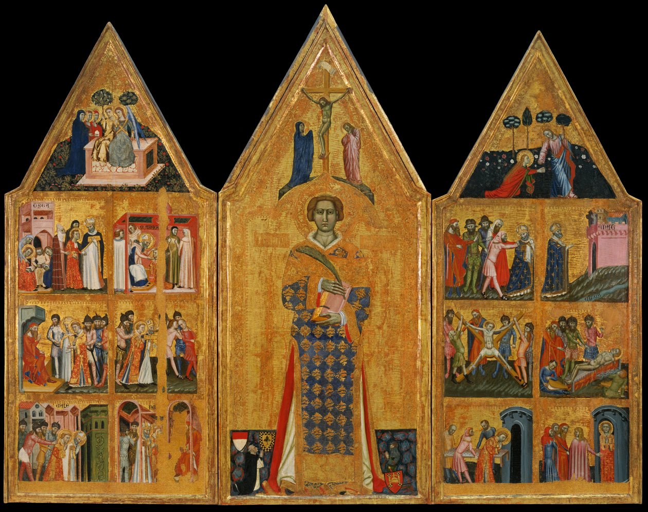 Altertavle af Saint Vincent af Master of Estopiñán
