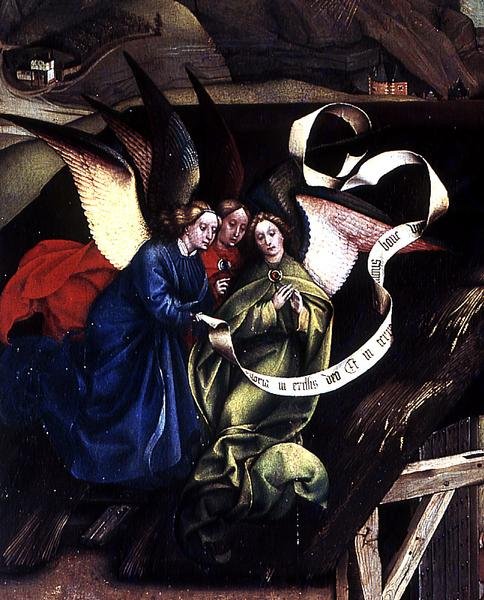 Fødsel, c.1425 af Master of Flémalle